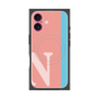 プレミアムパネル with MagSafe［ オリジナル - initial color line - N pink ］