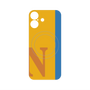 プレミアムパネル with MagSafe［ オリジナル - initial color line - N orange ］