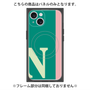 プレミアムパネル with MagSafe［ オリジナル - initial color line - N green ］