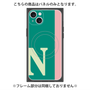 プレミアムパネル with MagSafe［ オリジナル - initial color line - N green ］