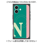 プレミアムパネル with MagSafe［ オリジナル - initial color line - N green ］
