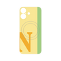 プレミアムパネル with MagSafe［ オリジナル - initial color line - N yellow ］