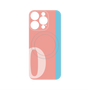 プレミアムパネル with MagSafe［ オリジナル - initial color line - O pink ］