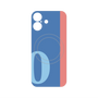 プレミアムパネル with MagSafe［ オリジナル - initial color line - O blue ］