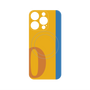 プレミアムパネル with MagSafe［ オリジナル - initial color line - O orange ］