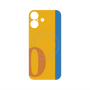 プレミアムパネル with MagSafe［ オリジナル - initial color line - O orange ］
