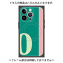 プレミアムパネル with MagSafe［ オリジナル - initial color line - O green ］