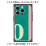 プレミアムパネル with MagSafe［ オリジナル - initial color line - O green ］