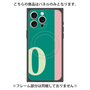 プレミアムパネル with MagSafe［ オリジナル - initial color line - O green ］