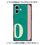 プレミアムパネル with MagSafe［ オリジナル - initial color line - O green ］
