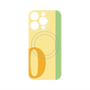 プレミアムパネル with MagSafe［ オリジナル - initial color line - O yellow ］