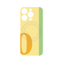プレミアムパネル with MagSafe［ オリジナル - initial color line - O yellow ］