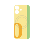 プレミアムパネル with MagSafe［ オリジナル - initial color line - O yellow ］