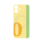 プレミアムパネル with MagSafe［ オリジナル - initial color line - O yellow ］