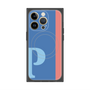 プレミアムパネル with MagSafe［ オリジナル - initial color line - P blue ］