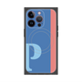 プレミアムパネル with MagSafe［ オリジナル - initial color line - P blue ］