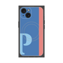 プレミアムパネル with MagSafe［ オリジナル - initial color line - P blue ］