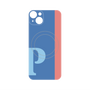 プレミアムパネル with MagSafe［ オリジナル - initial color line - P blue ］