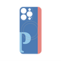 プレミアムパネル with MagSafe［ オリジナル - initial color line - P blue ］