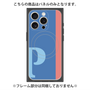 プレミアムパネル with MagSafe［ オリジナル - initial color line - P blue ］