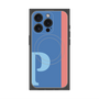 プレミアムパネル with MagSafe［ オリジナル - initial color line - P blue ］