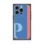 プレミアムパネル with MagSafe［ オリジナル - initial color line - P blue ］