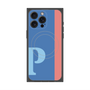 プレミアムパネル with MagSafe［ オリジナル - initial color line - P blue ］