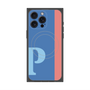 プレミアムパネル with MagSafe［ オリジナル - initial color line - P blue ］