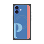 プレミアムパネル with MagSafe［ オリジナル - initial color line - P blue ］