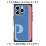 プレミアムパネル with MagSafe［ オリジナル - initial color line - P blue ］