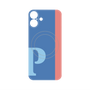 プレミアムパネル with MagSafe［ オリジナル - initial color line - P blue ］
