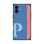 プレミアムパネル with MagSafe［ オリジナル - initial color line - P blue ］