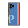 プレミアムパネル with MagSafe［ オリジナル - initial color line - P blue ］