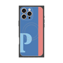 プレミアムパネル with MagSafe［ オリジナル - initial color line - P blue ］