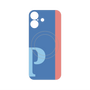 プレミアムパネル with MagSafe［ オリジナル - initial color line - P blue ］