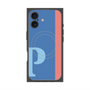 プレミアムパネル with MagSafe［ オリジナル - initial color line - P blue ］