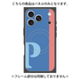 プレミアムパネル with MagSafe［ オリジナル - initial color line - P blue ］