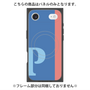 プレミアムパネル with MagSafe［ オリジナル - initial color line - P blue ］