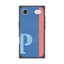 プレミアムパネル with MagSafe［ オリジナル - initial color line - P blue ］