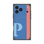プレミアムパネル with MagSafe［ オリジナル - initial color line - P blue ］