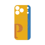 プレミアムパネル with MagSafe［ オリジナル - initial color line - P orange ］