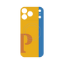 プレミアムパネル with MagSafe［ オリジナル - initial color line - P orange ］
