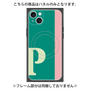 プレミアムパネル with MagSafe［ オリジナル - initial color line - P green ］