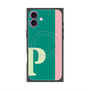 プレミアムパネル with MagSafe［ オリジナル - initial color line - P green ］