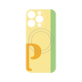 プレミアムパネル with MagSafe［ オリジナル - initial color line - P yellow ］