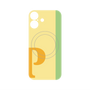 プレミアムパネル with MagSafe［ オリジナル - initial color line - P yellow ］