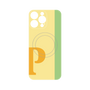 プレミアムパネル with MagSafe［ オリジナル - initial color line - P yellow ］