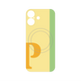 プレミアムパネル with MagSafe［ オリジナル - initial color line - P yellow ］