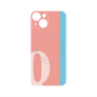 プレミアムパネル with MagSafe［ オリジナル - initial color line - Q pink ］