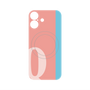 プレミアムパネル with MagSafe［ オリジナル - initial color line - Q pink ］